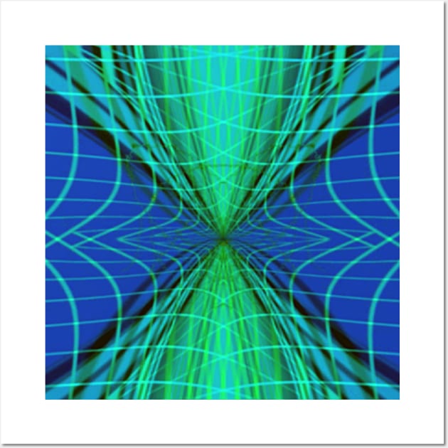 Fractal Lines Wall Art by viviUk